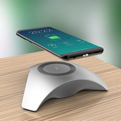 UFO style wireless mobile phone charger Cool appearance mobile phone wireless charging 10W wireless fast charging